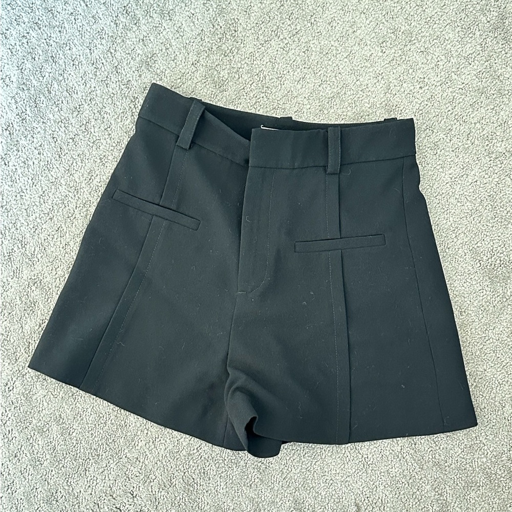 Zara high-waisted shorts